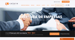 Desktop Screenshot of celerecontabilidade.com.br